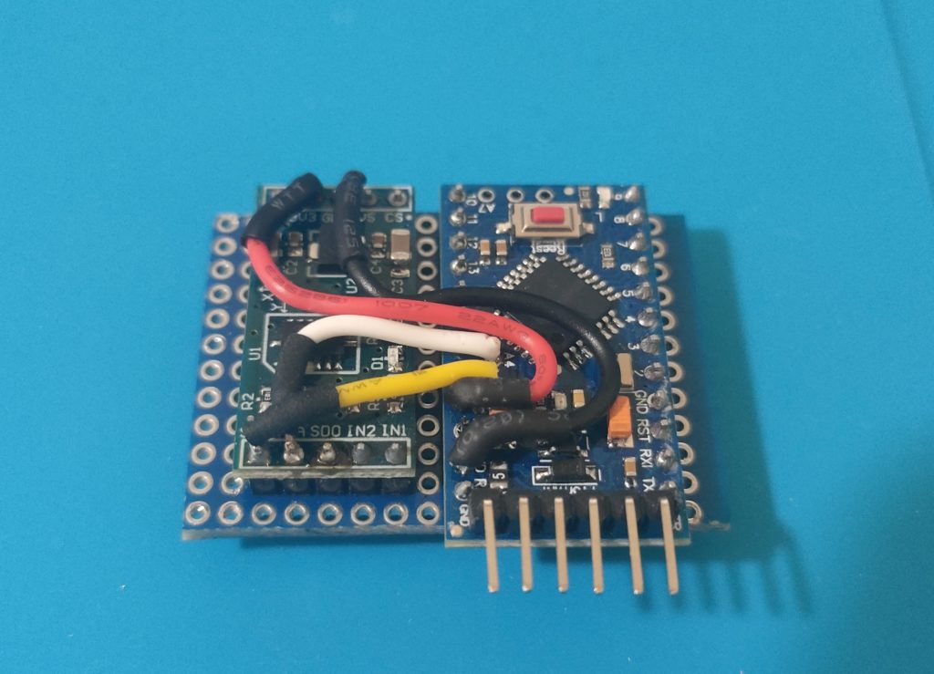 arduino и акселерометр